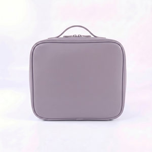 Bolsa de Cosméticos de Viaje de Gran Capacidad, Impermeable, con Cierre y Etiqueta en Relieve de PVC, H19xW25xD12cm - Product Image 4