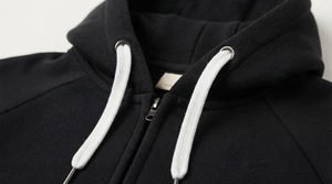 Sudadera con capucha y cremallera para hombre, suave, con bolsillo canguro, para deportes casuales y actividades al aire libre. - Product Image 6