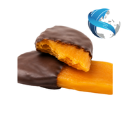 Luxe Vietnamese chocolade gedipte zachte gedroogde mango tropische fruitdelicatesse voor groothandelsdistributie