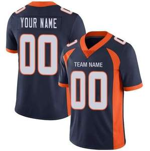 Uniformes de Jugador al por Mayor de Fútbol Americano Personalizados con Costuras Reforzadas, Manga Corta, Antibacterianos, Spandex/Algodón - Product Image 1