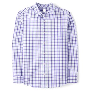 เสื้อเชิ้ตแขนยาวลายทางทรงหลวม คอปกติดกระดุม สไตล์ลำลอง ผ้าซาตินกันยับ แห้งเร็ว รับสกรีนโลโก้ คอลเลคชั่นฤดูใบไม้ผลิ - Product Image 1