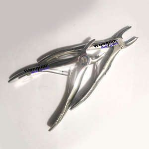 Forceps d'extraction dentaire de petite taille pour l'extraction des prémolaires supérieurs, instrument chirurgical réutilisable - Product Image 1