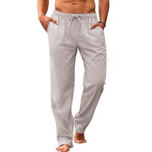 Diseña Tus Propios Pantalones Casuales Rectos y Ligeros para Hombre, Servicio OEM de Alta Calidad para Venta en Línea - Product Image 1