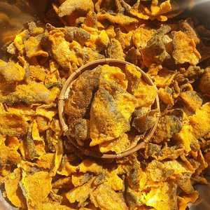 Snack en peau de saumon croustillante prêt à manger emballage sous vide de fruits de mer sains approvisionnement du fabricant en vrac d'origine vietnamienne - Product Image 1