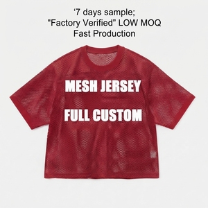 Custom Logo <b>Polyester</b> Breathable Tshirt Men's Mesh Football Jersey Boxy Fit Tee Screen Printing <b>T</b> <b>Shirt</b> for Men and women - Product Image 4