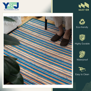 Fabriqué en Thaïlande, tapis de pique-nique d'extérieur rectangulaire portable de qualité supérieure, résistant à l'eau et à la corrosion, 100% polypropylène. - Product Image 6