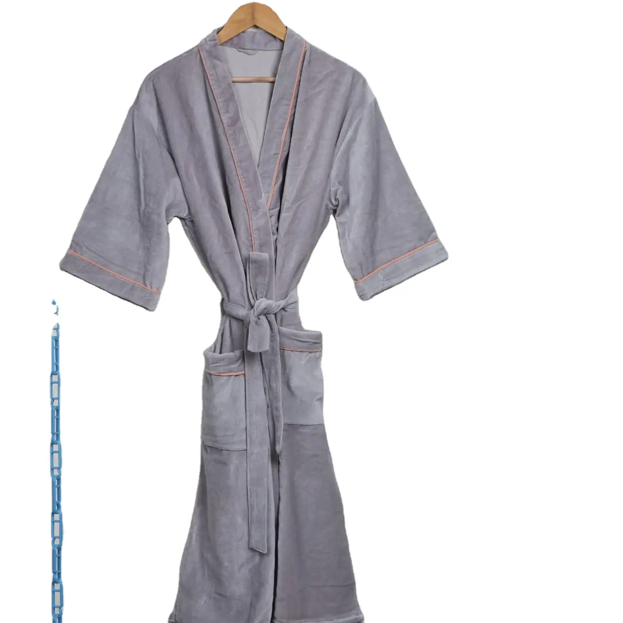 Custom Logo Luxury Ladies Silk En Satin Bathrobes Kimono 100% Pure Silk Lounge Wear Solid Robes