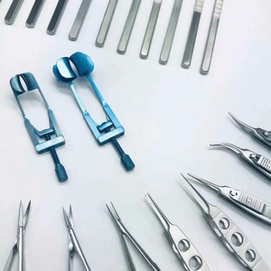 Juego de 25 Instrumentos Quirúrgicos Oftálmicos de Acero Inoxidable de Primera Calidad para Estrabismo y Comastigmatismo, para Cirugía Ocular Hospitalaria - Product Image 4