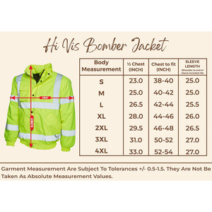 Latest Design Breathable <b>Waterproof</b> Reflective Safety Hi Vis <b>Working</b> Jackets OEM Service Hot Sale - Product Image 3