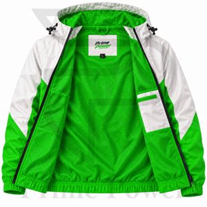 Chaqueta Cortavientos Transpirable, Ropa Deportiva Personalizada para Exteriores, Chaqueta Impermeable Ligera, Venta al Por Mayor, Fabricante OEM Directo - Product Image 3