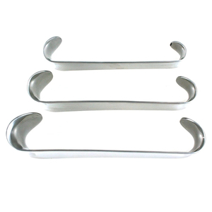 Insulated Double Ended Surgical Retractor Set of <b>3</b> Stainless Steel Instrument Precision Surgery Tool Operating Room Equipment - Product Image 4