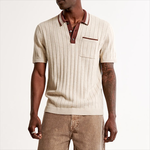 T-shirt décontracté pour homme, respirant, 100 % coton, à manches courtes, avec poche, motif uni, grande taille, pour l'entraînement sportif, 220g - Product Image 4