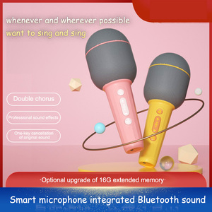 Micrófono de karaoke inalámbrico altamente sensible y sin ruido para niños para uso doméstico - Product Image 5