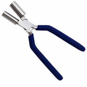Pince à former des anneaux multi-barils professionnelle, manche bleu, outil de fabrication de bijoux en acier inoxydable pour pendentifs et bagues - Product Image 6