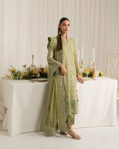 Women's Black Embroidered Floral Kurta With Wide Sleeves And <b>Fringes</b> Loose Fit Traditional Indian Pakistani Style Cotton <b>Top</b> - Product Image 4