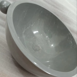 Handmade Collection Modern Luxury Resin <b>Bowl</b> Polished Finish <b>Blue</b> Color Dishwasher Safe Handcrafted for Wedding Party Food - Product Image 4