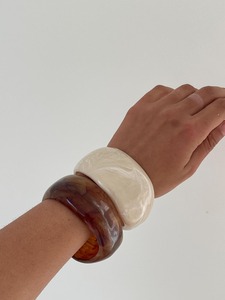 Stylish <b>Resin</b> Jewelry Bangles For Women Chic Fashion Handmade Transparent <b>Resin</b> Bangles For Women Accessories - Product Image 3