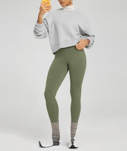 <b>Womens</b> High Rise <b>Compression</b> <b>Leggings</b> Stretch Workout Tights Yoga Gym Fitness Running Training Tummy Shaping Squat Sportswear - Product Image 2