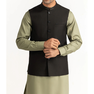 เสื้อกั๊กผู้ชายแบบสั่งตัดได้ตามต้องการ สำหรับงานแต่งงาน อีด และโอกาสพิเศษ  เสื้อกั๊กผู้ชายขายดี มีหลายสีให้เลือก - Product Image 1