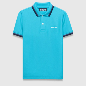 Camiseta de Manga Corta para Hombre, 100% Algodón, Lisa, Suave, Informal, Transpirable, Corte Regular, para Golf, Tenis, Uniforme Escolar - Product Image 5