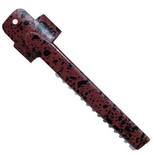 Rasoir à doigts avec anneau, motif camouflage rouge et noir, manche métallique, portable, pour la coupe, le coiffage et l'effilage des cheveux, rasoir de barbier - Product Image 3