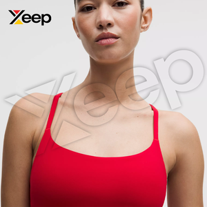 XEEP สปอร์ตบราโยคะคุณภาพสูงสำหรับผู้หญิง รุ่น XC-SB-19 สายรัดปรับได้ ระบายอากาศดี แผ่นรองถอดออกได้ รองรับได้ดี แห้งเร็ว - Product Image 4