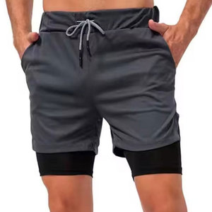 Pantalones Cortos Deportivos Flexibles para Hombre, Material de Secado Rápido para Entrenamientos Intensos, Correr y Sesiones de Fitness - Product Image 1