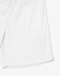 White Unisex Basketball <b>Shorts</b> With Number 25 Print Elastic Waist Quick Dry <b>Polyester</b> Summer Sport Wear - Product Image 4