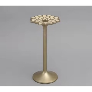 Designer Metal Christmas <b>Candle</b> Pillar Luxury Holiday Home Decor for Elegant <b>Winter</b> Interior Styling - Product Image 2