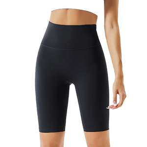 Best Selling Unique Style Women Biker Shorts New Arrival Hot Sale Mid Waist Embroidered <b>Drawstring</b> Casual - Product Image 1