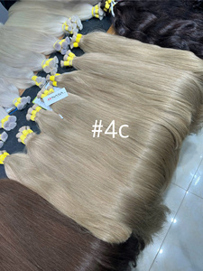 Extensiones de Cabello Natural Ondulado al Por Mayor a Precio de Fábrica, Cabello Virgen con Cutícula Completa # 18 # 4c # PLA02 # PLA01 60cm Super Double Drawn - Product Image 2