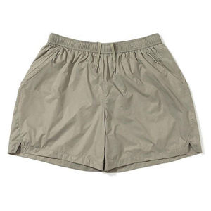 Casual Summer Men's Mid Waist <b>Elastic</b> Breathable Lightweight Canvas Gym Workout Shorts Custom Logo - Product Image 1