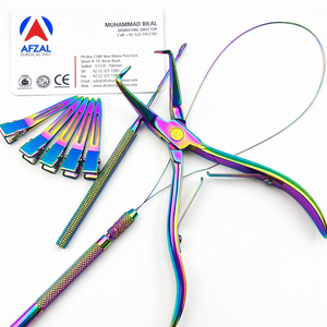 Professional <b>Micro</b> Ring Hair <b>Extension</b> Beading Pliers Steel Rainbow Finish Hair <b>Extension</b> Accessories - Product Image 1