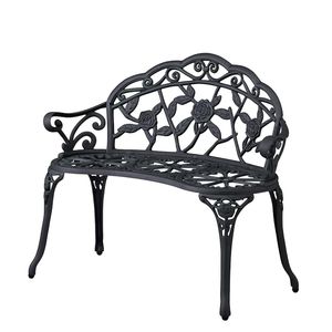 Banc de patio moderne et traditionnel avec siège rembourré pour salon, hôtel, école, entrée, jardin, parc, espaces publics commerciaux - Product Image 1