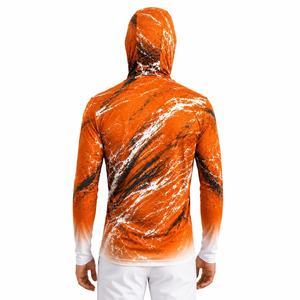 Vêtements de pêche personnalisés avec impression par sublimation camouflage, t-shirt de pêche léger à manches longues pour hommes - Product Image 3