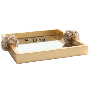 Antique Modern New Style Ware <b>Large</b> Designing Ware Fancy Wedding Decoration <b>Large</b> Serving <b>Tray</b> - Product Image 1