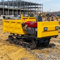 Mini-dumper sur chenilles, grue, 1 tonne, 2 tonnes, diesel, 4x4, auto-chargeur, forestier, de construction, compact