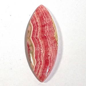 พลอยโรโดโครไซต์อาเกตธรรมชาติคุณภาพสูง รูปทรงเรียบ ขนาด 4-8 มม. ได้รับการรับรองจาก GTC ผลิตโดย Rida Creations สำหรับทำเครื่องประดับ - Product Image 2