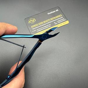 Cortauñas de Plasma Azul con Punta de 10 mm, Cortauñas de Acero Inoxidable, Instrumento de Belleza para Manicura, OEM - Product Image 6
