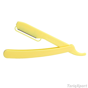 Professional Disposable Barber Plastic Shaving <b>Razor</b> Single Blade Foldable Barber <b>Razor</b> Body & Face - Product Image 2