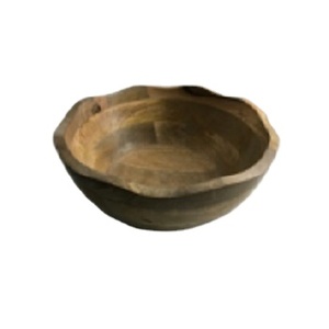 Bol de service en bois artisanat bol à fruits secs vaisselle dessus de Table serveur à salade petit bol en bois à vendre décoration de mariage - Product Image 1