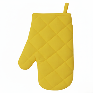 Gants de cuisine en coton résistants à la chaleur, mitaines matelassées pour la cuisson, la pâtisserie, le barbecue et la protection contre les surfaces chaudes - Product Image 2