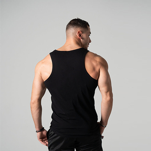 <b>Men</b> Fitness Bodybuilding Gym Tank Tops Gym Wear <b>Men</b> <b>Singlet</b> Tank Tops Casual Polyester Spandex Vest - Product Image 3