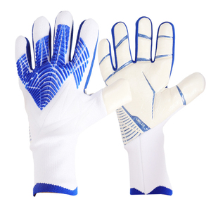 Guantes de Portero Profesionales WEMBLY SPORTS 3.55mm URG 2.0 de Cuero, Super Adherentes, Antideslizantes, Impermeables y Ajustables - Product Image 2