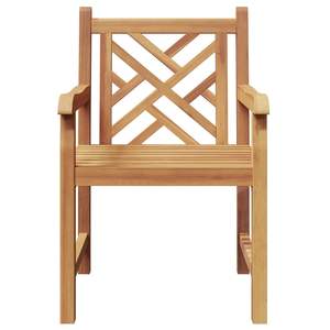 ชุดเก้าอี้สวนไม้สักแท้ 2 ชิ้น สีน้ำตาล ขนาด 23.62 X 22.83 X 35.43 นิ้ว ดีไซน์หรูหรา ขนาด 23.62 X 22.83 X 35.43 นิ้ว - Product Image 2