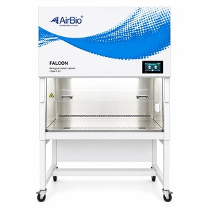Cabine de sécurité biologique AirBio Falcon Classe II A2 avec zone de travail en acier inoxydable SS304 et écran tactile - Product Image 3