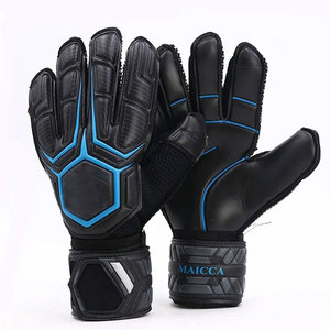 Gants de gardien de but de football professionnels, en PU, à doigts entiers, antidérapants, respirants, avec sangle de poignet réglable, unisexe - Product Image 5