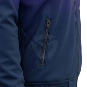 Chaqueta bomber básica de invierno para hombre, tela suave, ajuste cómodo, diseño simple, ropa exterior ligera y cálida para uso diario. - Product Image 5