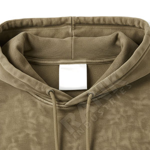Sweat-shirts à capuche pour hommes en coton mélangé, fabriqués au Pakistan, disponibles en différentes couleurs, style tendance, vente en gros, effet délavé à l'acide, offre spéciale - Product Image 4