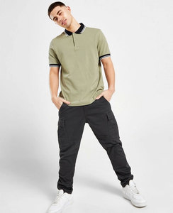 เสื้อโปโลระบายอากาศได้ดีเสื้อโปโล100% กอล์ฟโพลีเอสเตอร์ผ้าแห้งเร็วสั่งพิมพ์โลโก้ได้ตามต้องการ - Product Image 3